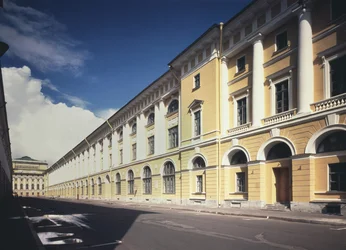 Architect Rossi Straat in Sint-Petersburg, 1828-1832