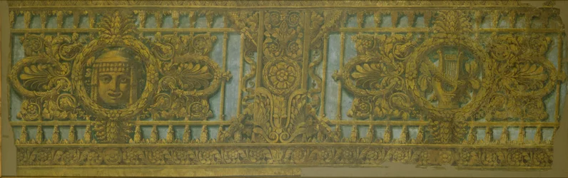 Ontwerp voor de doos van het Alexandrinsky Theater in Sint-Petersburg, 1826-1829