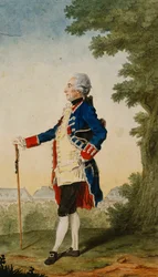 De Baron de Bombelles in de Tuilerieën, 1765