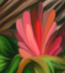 Abstracte bloem