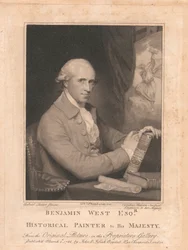 Benjamin West, Esqr., Historisch Schilder van Zijne Majesteit