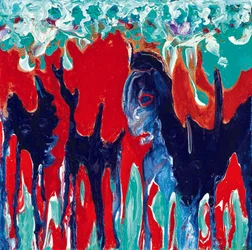 Mutant Beasts, 2011 (acrylverf op doek)