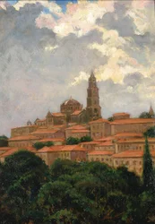 Kathedraal in Le Puy, 1911