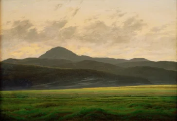 Berglandschap in Bohemen