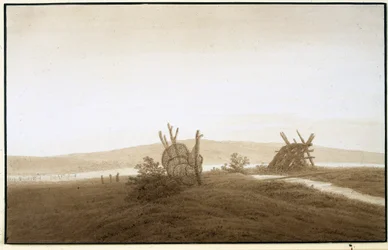 Caspar David Friedrich "Tollensee", rond 1806