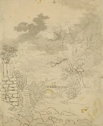 Stroom met een Brug, c.1799