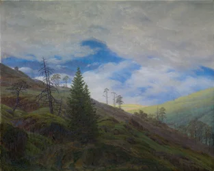 Zonnestraal in het Reuzengebergte