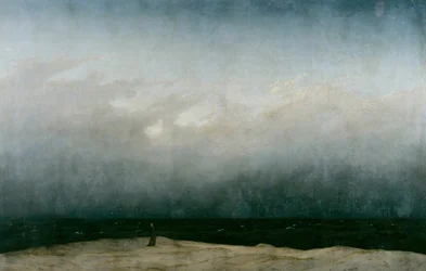 De Monnik bij de Zee, 1808-1810