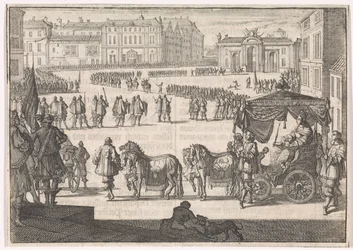 Inhuldiging van Christina, koningin van Zweden in Stockholm, 1650