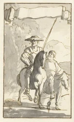 Titelprent van Don Quichotte (series title)
