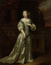 Portret van Philippina Staunton
