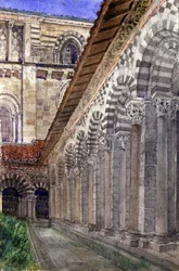 Kathedraalklooster in Le Puy