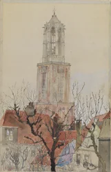 Toren van de kathedraal van Utrecht, Nederland