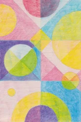 Kleurrijke geometrische vormen