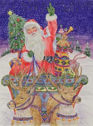 Kerstman Vertrekt op Kerstavond