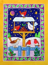 Kerstfeest voor de Vogels