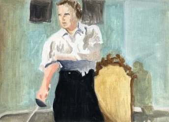 Het plot (Parijs 1934), 2011 (olieverf op papier)