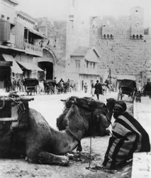 Bij de Jaffa-poort, Jeruzalem, ca. 1927-1931