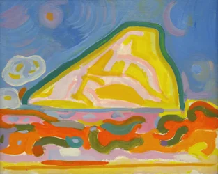 Mt Ste Victoire, c.1944 (olieverf op doek)