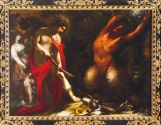 Apollo en Marsyas, ca 1650, Francesco Montelatici bekend als Cecco Bravo