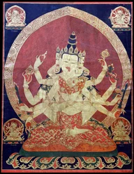 Guhyasamaja Akshobhyavajra Thanka, 17e eeuw