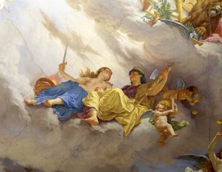 Detail van het plafond (detail)
