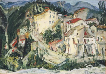 Landschap bij Cagnes, c.1924-1925