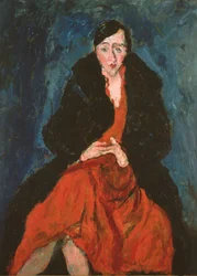Portret van Madeleine Castaing, ca. 1929