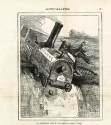 Illustratie van Cham (1819-1879) in The Charivari