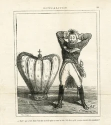 Illustratie van Cham (1819-1879) in Le Charivari