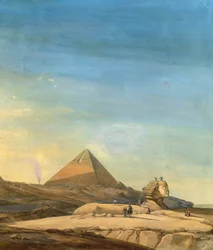 Metende sfinx (detail)