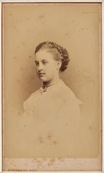 Olga Konstantinovna van Rusland - Portret van Groothertogin Olga Konstantinovna van Rusland (1851-1926)