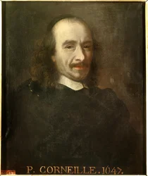 Portret van Pierre Corneille (1606-1684) Franse dichter en dramaturg