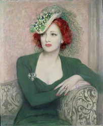Een Halflang Portret van Margo Graham