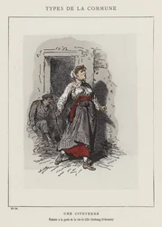 Een Burgeres, Toegewezen aan de bewaking van de rue de Lille, faubourg St-Germain