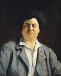 Portret van Alexandre Dumas père (1802-70), 1878