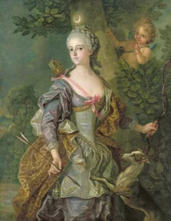 Luise Henriette Wilhelmine von Anhalt-Dessau als Diana