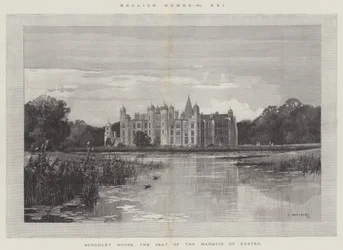 Burghley House, de zetel van de markies van Exeter