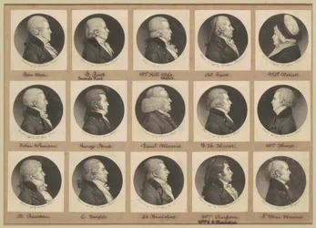 Saint-Mémin collectie van portretten, groep 11