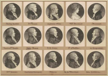 Saint-Mémin collectie van portretten, groep 16
