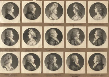 Saint-Mémin Collectie van Portretten, Groep 2