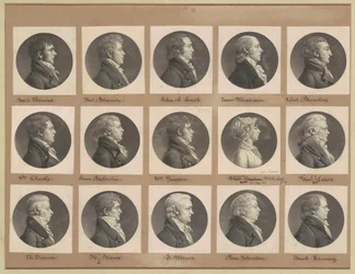 Saint-Mémin Collectie van Portretten, Groep 38