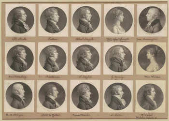 Saint-Mémin Collectie van Portretten, Groep 49
