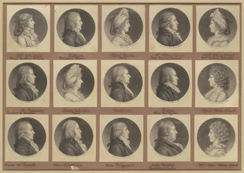 Saint-Mémin Collectie van Portretten, Groep 4