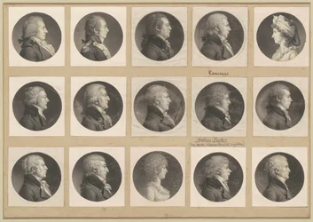Saint-Mémin Collectie van Portretten, Groep 53
