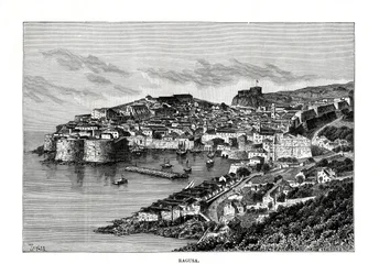 Ragusa, Sicilië, Italië, 1879