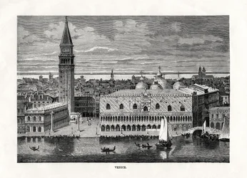 Venetië, Italië, 1879