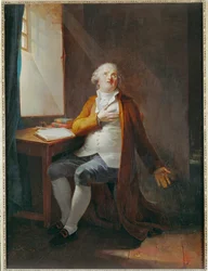 Louis XVI gevangen in de Tempel (schilderij)
