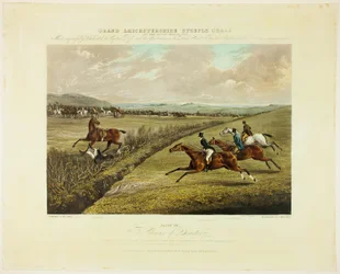 Climax van rampspoed, van Grand Leicestershire Steeplechase