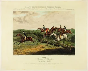 Symptomen van nood, van The Grand Steeplechase Over Leicestershire